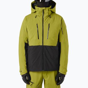 Geacă de schi pentru bărbați Salomon Brilliant 2.0 cardamon seed/deep black