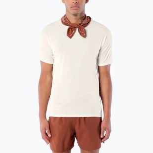 Tricou de alergare pentru bărbați Salomon Sense Aero GFX Tee SS whisper white/raind day/bright white