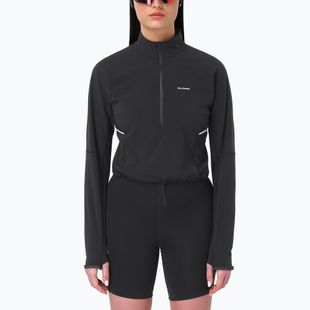 Bluză pentru femei Salomon Sense Aero Hybrid CP PLVR deep black