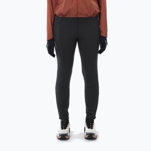 Colanți de alergare pentru femei Salomon Sense Softshell Tights deep black