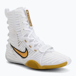 Încălțăminte de box Nike HyperKo 3 white/metallic gold