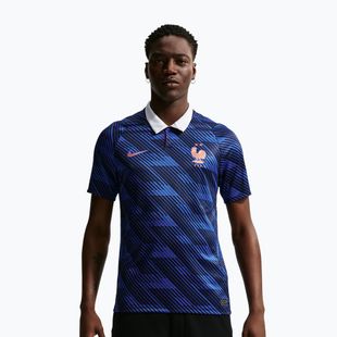 Tricou de fotbal pentru bărbați Nike FFF 2026 Stadium Home game royal/metallic copper