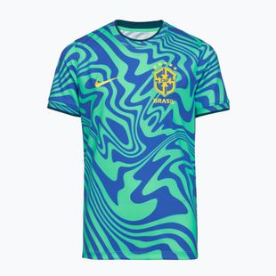 Tricou de fotbal pentru copii Nike Brazil Pre-Match