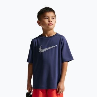 Tricou pentru copii Nike Multi Dri-Fit midnight navy/white