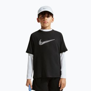 Tricou pentru copii Nike Multi Dri-Fit black/white