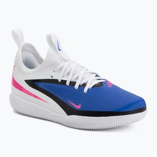 Încălțăminte de fotbal pentru copii Nike Jr. Phantom 6 Low Academy IN racer blue/white/pink blast