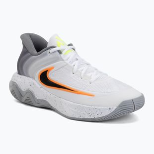 Încălțăminte de baschet pentru bărbați Nike Giannis Immortality 4 white/volt/wolf grey/black