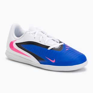 Încălțăminte de fotbal pentru copii Nike Jr. Phantom 6 Low Club IN racer blue/white/pink blast
