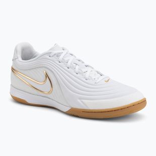 Încălțăminte de fotbal pentru bărbați Nike Tiempo Reactgato IC white/metallic gold