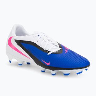 Încălțăminte de fotbal pentru bărbați Nike Phantom 6 Low Academy FG/MG racer blue/white/pink blast