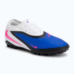 Încălțăminte de fotbal pentru bărbați Nike Phantom 6 Low Pro TF racer blue/white/pink blast