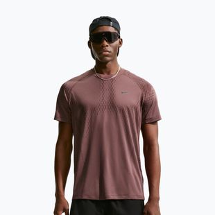Tricou de alergare pentru bărbați Nike Stride Dri-Fit ADV tattoo/burgundy crush