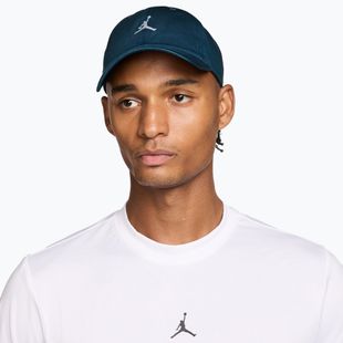 Șapcă Nike Jordan Club Unstructured Curved-Bill squadron blue/sail