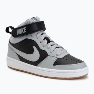 Încălțăminte pentru copii Nike Court Borough Mid 2 black/white/gum medium brown/light smoke grey