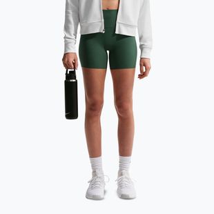 Pantaloni scurți pentru femei Nike Zenvy High Waisted Biker 5" fir/white