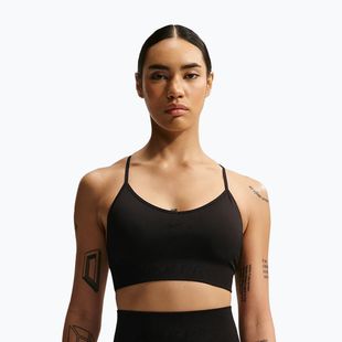 Sutien de antrenament Nike Pro Seamless Light Support black