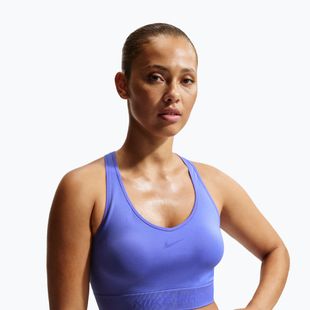Tricou pentru femei Nike Pro Seamless Dri-Fit Cropped sapphire