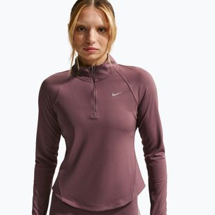 Bluză de alergare pentru femei Nike Tempo Swoosh Run Dri-Fit 1/4-Zip tattoo/white