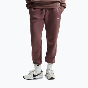Pantaloni pentru femei Nike Sportswear Phoenix Fleece Mid-Rise tattoo/sail