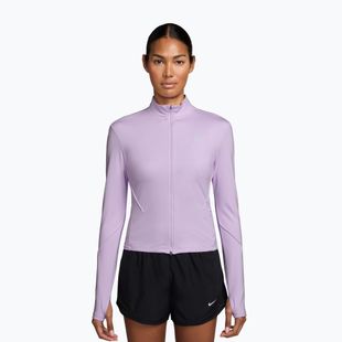 Bluză de alergare pentru femei Nike Swift Dri-Fit Full Zip Mid-Layer violet mist