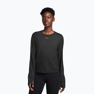 Longsleeve de antrenament Nike One Classic Dri-Fit black/white