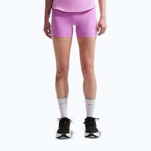 Pantaloni scurți de alergare pentru femei Nike Swift High-Waisted 4" light magenta