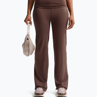Pantaloni pentru femei Nike Flared light chocolate