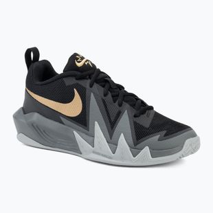 Încălțăminte pentru copii Nike S.T. Dynamite black/wolf grey/smoke grey/metallic gold
