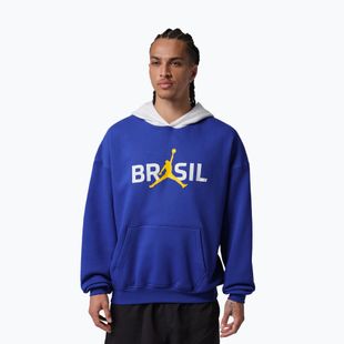 Bluză pentru bărbați Nike Jordan Brooklyn Fleece old royal/white