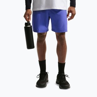 Pantaloni scurți de antrenament pentru bărbați Nike Form Dri-Fit Versatile 7" persian violet/black