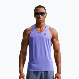 Tricou de alergare pentru bărbați Nike AeroSwift Dri-Fit ADV sapphire/black