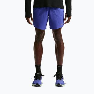 Pantaloni scurți de alergare pentru bărbați Nike Stride Dri-Fit 2in1 7" lapis