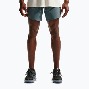Pantaloni scurți de alergare pentru bărbați Nike Stride Dri-Fit 2in1 7" mineral slate