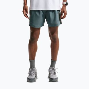 Pantaloni scurți de alergare pentru bărbați Nike Miler Dri-Fit 2in1 5" mineral slate