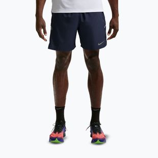 Pantaloni scurți de alergare pentru bărbați Nike Miler Dri-Fit 2in1 7" midnight navy