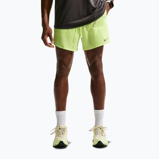 Pantaloni scurți de alergare pentru bărbați Nike Stride Dri-Fit 2in1 7" volt ice