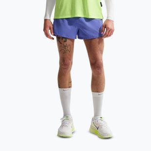 Pantaloni scurți de alergare Nike Fast Dri-Fit Brief Lined 3" sapphire/blacker