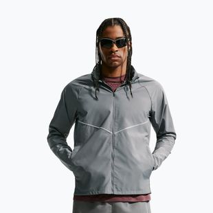 Geacă de alergare pentru bărbați Nike Miler Repel UV smoke grey/smoke grey