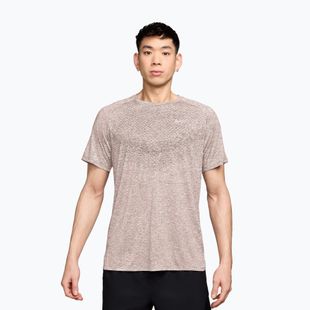 Tricou de alergare pentru bărbați Nike Stride ADV silt red