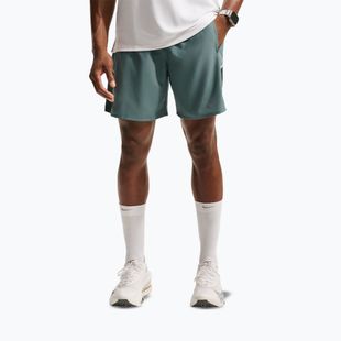 Pantaloni scurți de alergare pentru bărbați Nike Miler Dri-Fit 2in1 7" mineral slate