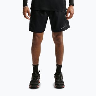 Pantaloni scurți de alergare pentru bărbați Nike Miler Dri-Fit Brief Lined7" black/black