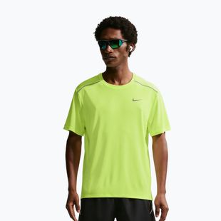 Tricou de alergare pentru bărbați Nike Miler Dri-Fit UV volt ice
