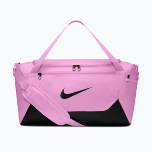 Geantă de antrenament Nike Brasilia Duffel Small 40 l light magenta/black/black