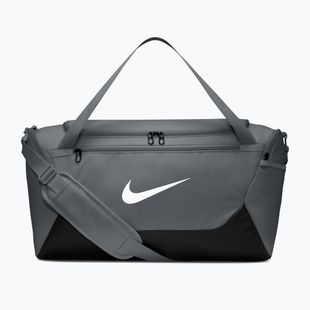 Geantă de antrenament Nike Brasilia Duffel Small 40 l smoke grey/black/white