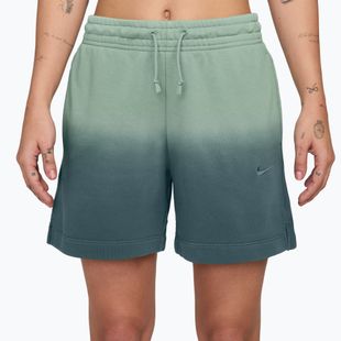 Pantaloni scurți pentru femei Nike Sportswear Phoenix Fleece Mid-Rise steam/mineral slate