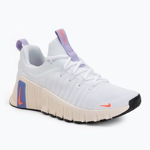 Încălțăminte de antrenament pentru femei Nike Free Metcon 6 white/violet mist/chalk/hot lava