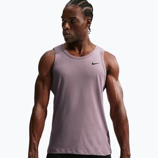 Tricou de antrenament bărbați Nike Dri-Fit TT light violet ore/black