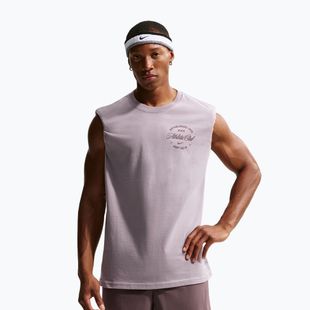 Tricou pentru bărbați Nike N.A.C. light violet ore/pale ivory