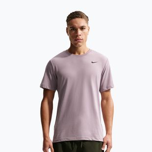 Tricou pentru bărbați Nike Dri-Fit light violet ore/black