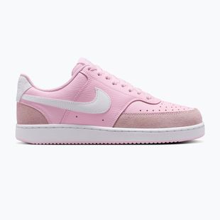Încălțăminte pentru femei Nike Court Vision Low Suede pink foam/white